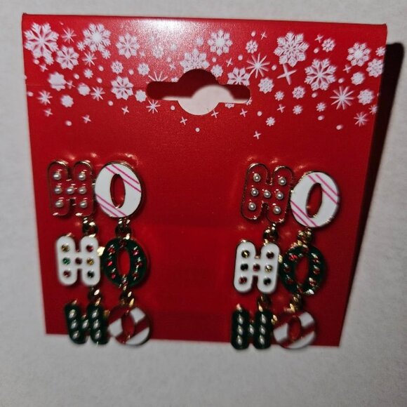 Jewelry - NWT HO HO HO  earrings, Whimsical!